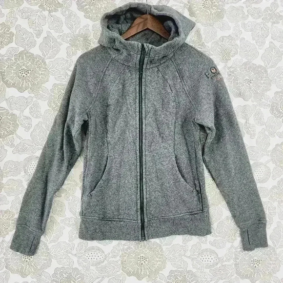 Lululemon full zip Hooded Women's Sweatshirt Size 8 - Picture 1 of 8